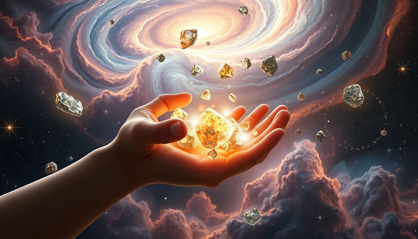 Rêver d’extraire du minerai symbolise un succès après dur labeur.