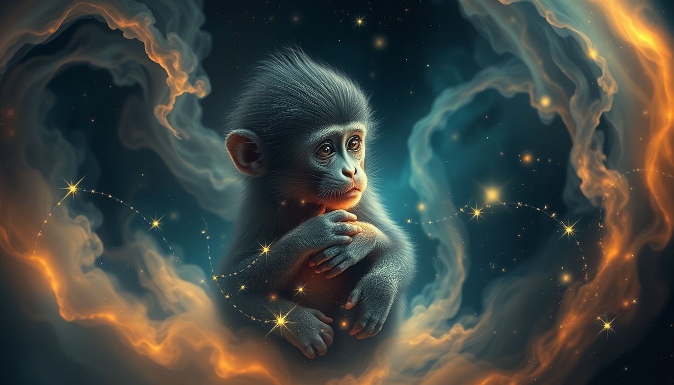 Rêver d’un bébé babouin symbolise souvent l’innocence à protéger.