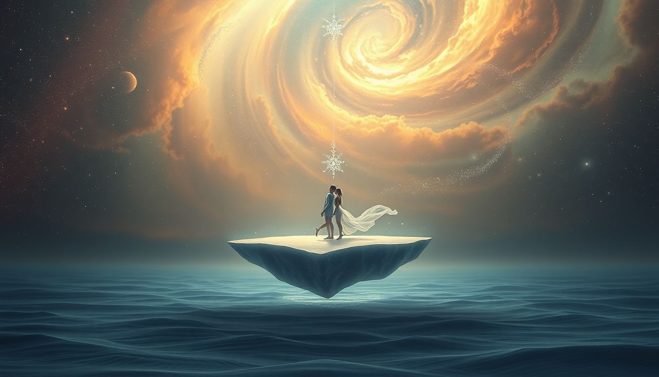 Rêver d’un banc de sable symbolise souvent un refuge apaisant partagé.