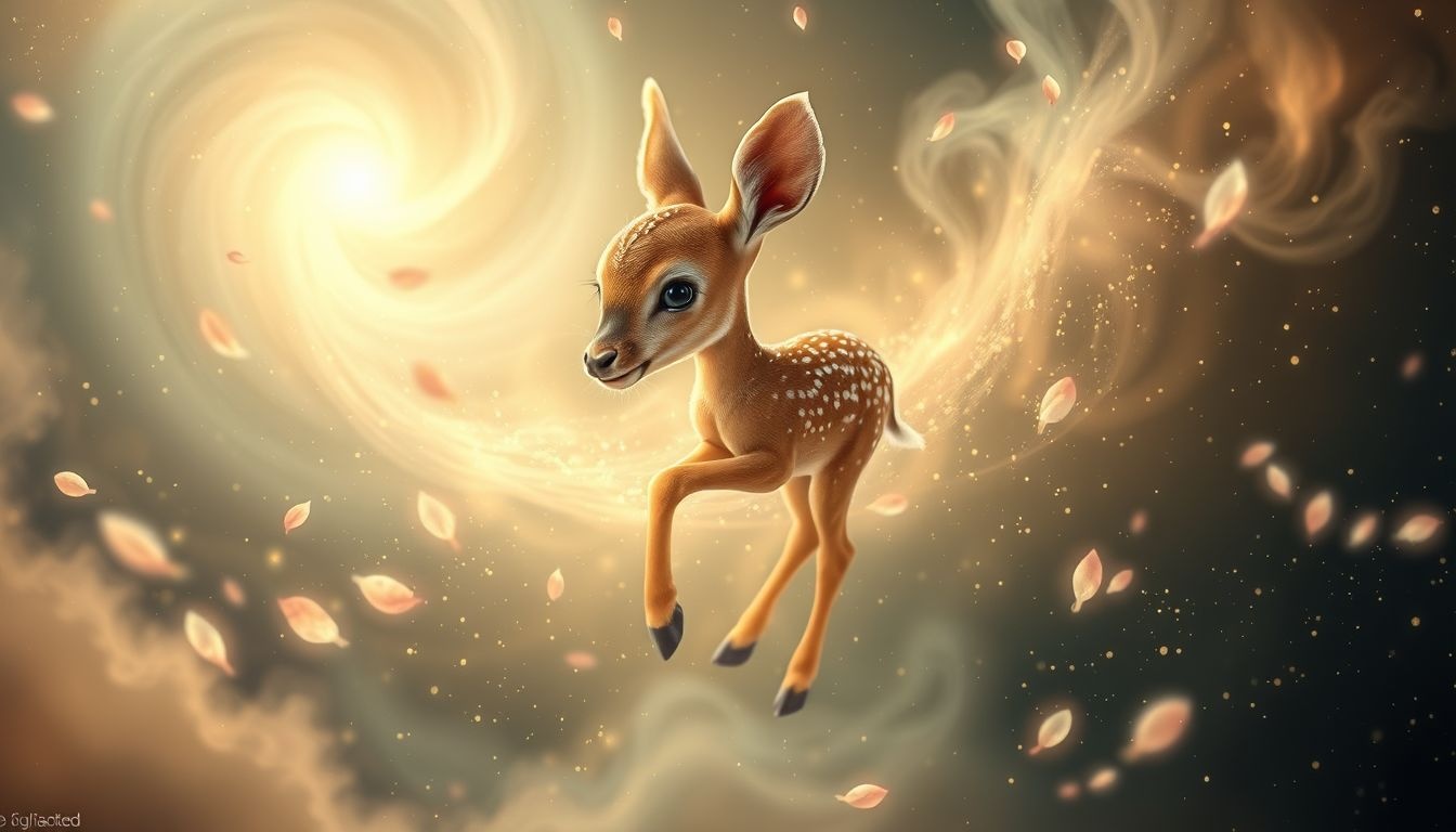 Rêver d’un faon symbolise l’innocence et un nouveau départ.