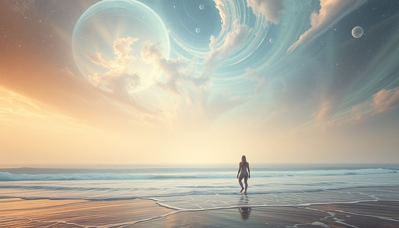 Rêver d'un bord de mer inconnu symbolise l'exploration de soi.