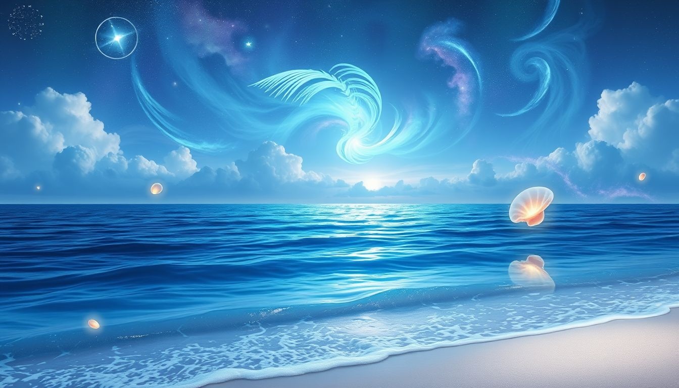 Rêver d’un bord de mer tropical symbolise la liberté et l’évasion.