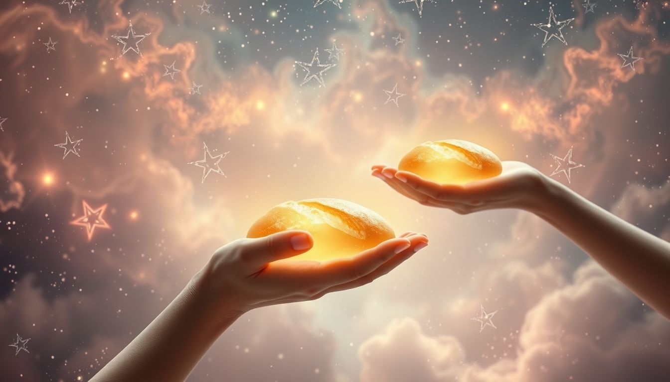 Rêver d'un boulanger offrant du pain symbolise nouvelles opportunités généreuses.