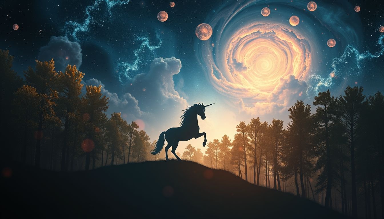 Rêver d’un centaure en forêt symbolise l’exploration intérieure profonde.