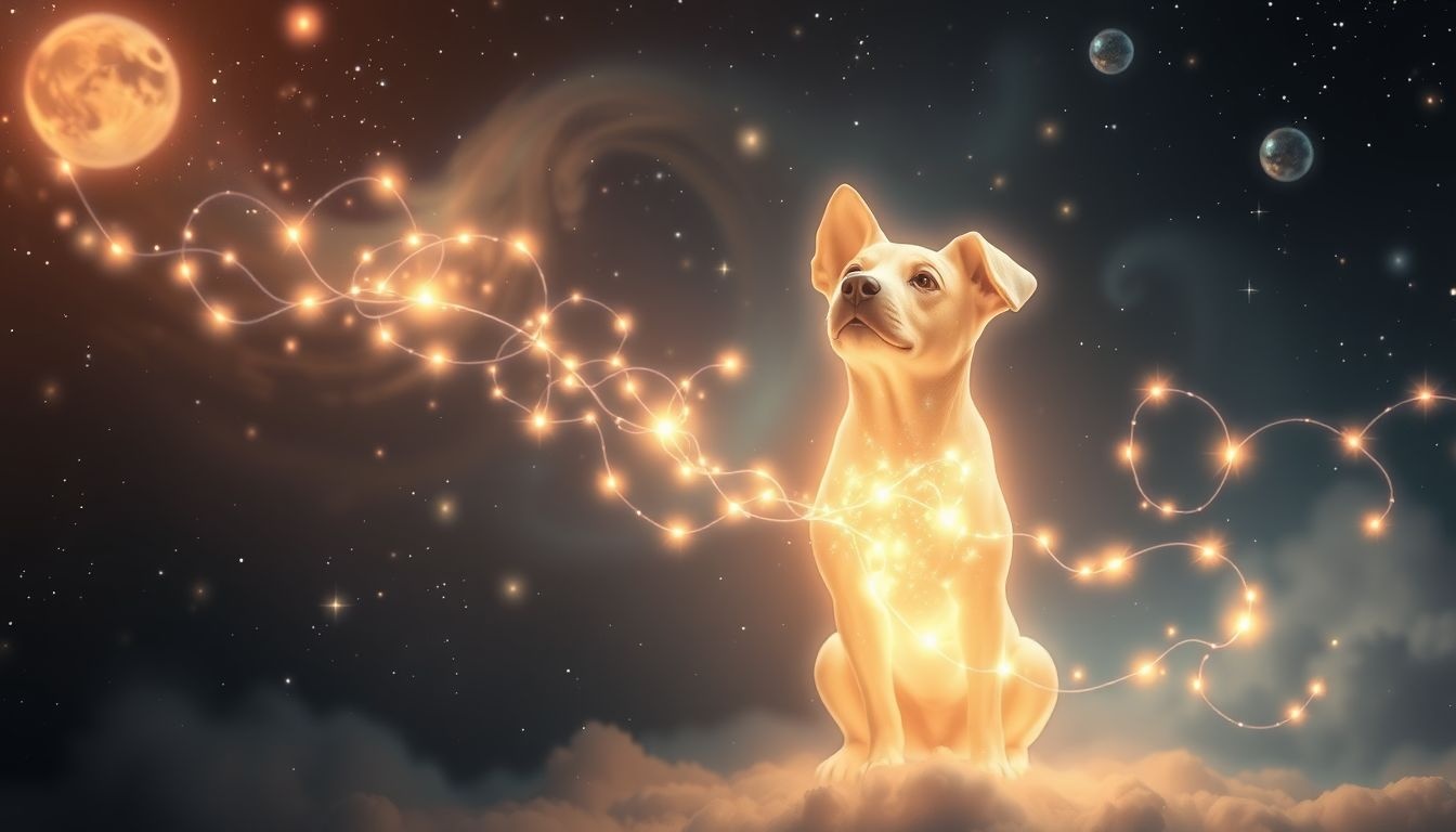 Rêver d’un chien amical symbolise loyauté et bonheur partagé.