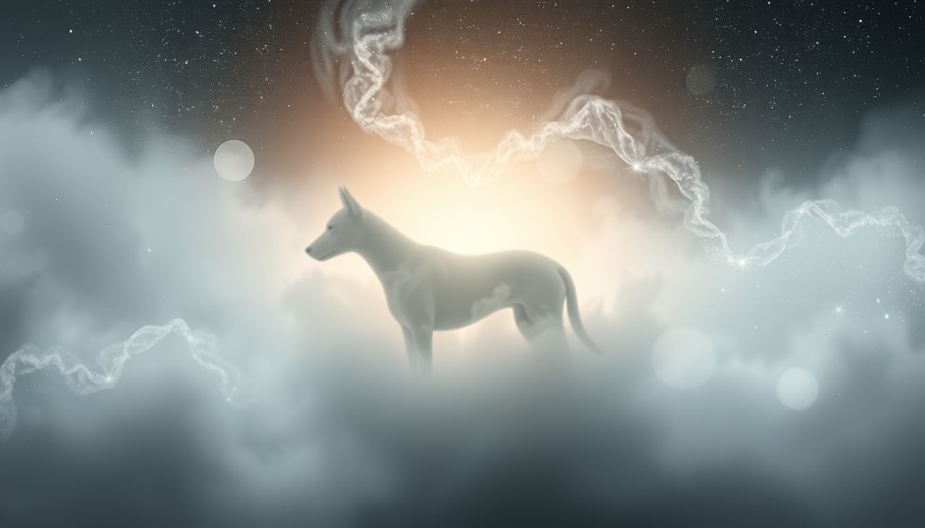 Rêver d’un chien gris symbolise souvent l’indécision intérieure.