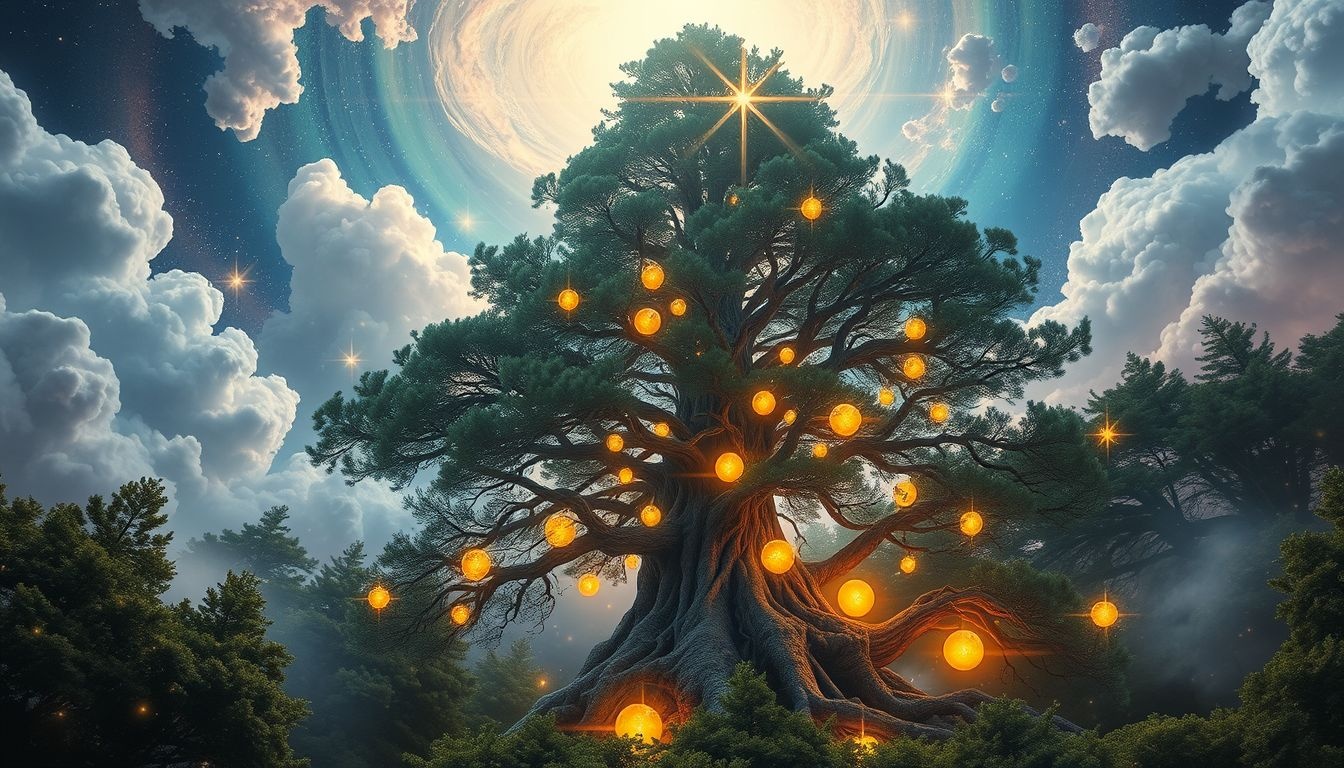 Rêver d’un conifère géant symbolise force et enracinement profond.