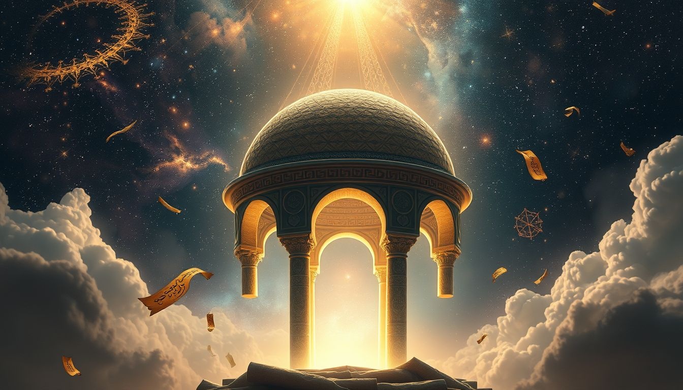 Les dômes anciens symbolisent la connexion entre ciel et terre sacrée.