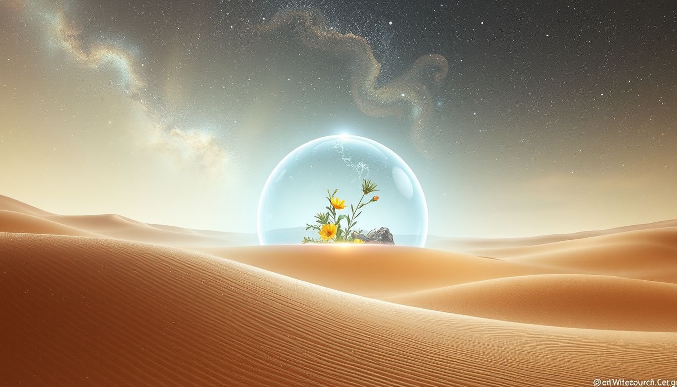 Rêver d’un dôme désertique symbolise l’espoir face à l’adversité.