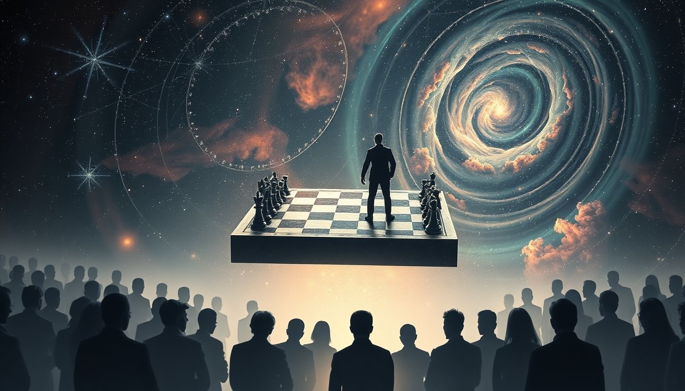 Rêver d’échiquier en public symbolise la peur du jugement social.