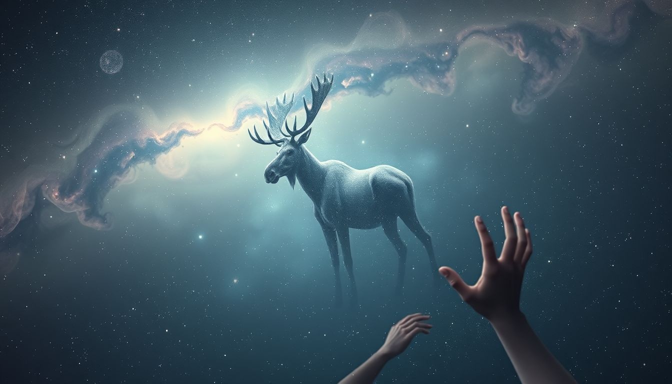 Rêver d’un élan ignoré révèle un profond désir de reconnaissance sociale.