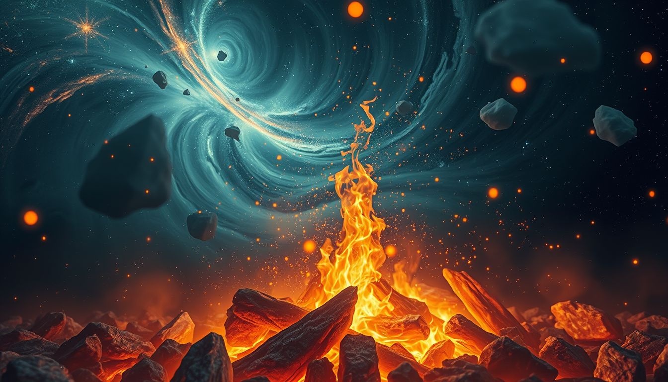 Rêver d’un feu de joie symbolise souvent transformation et purification intérieure.