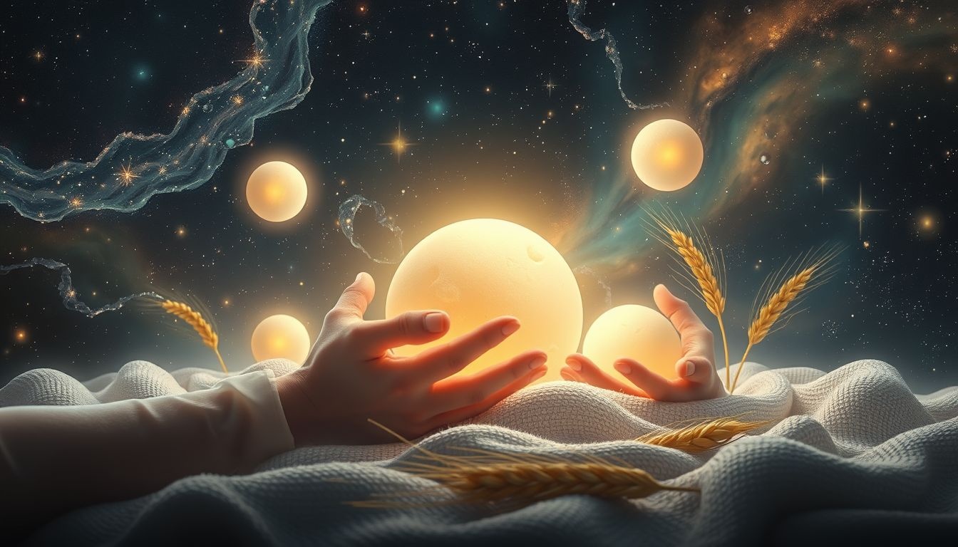 Rêver d’un jeune boulanger symbolise un nouveau talent prometteur.