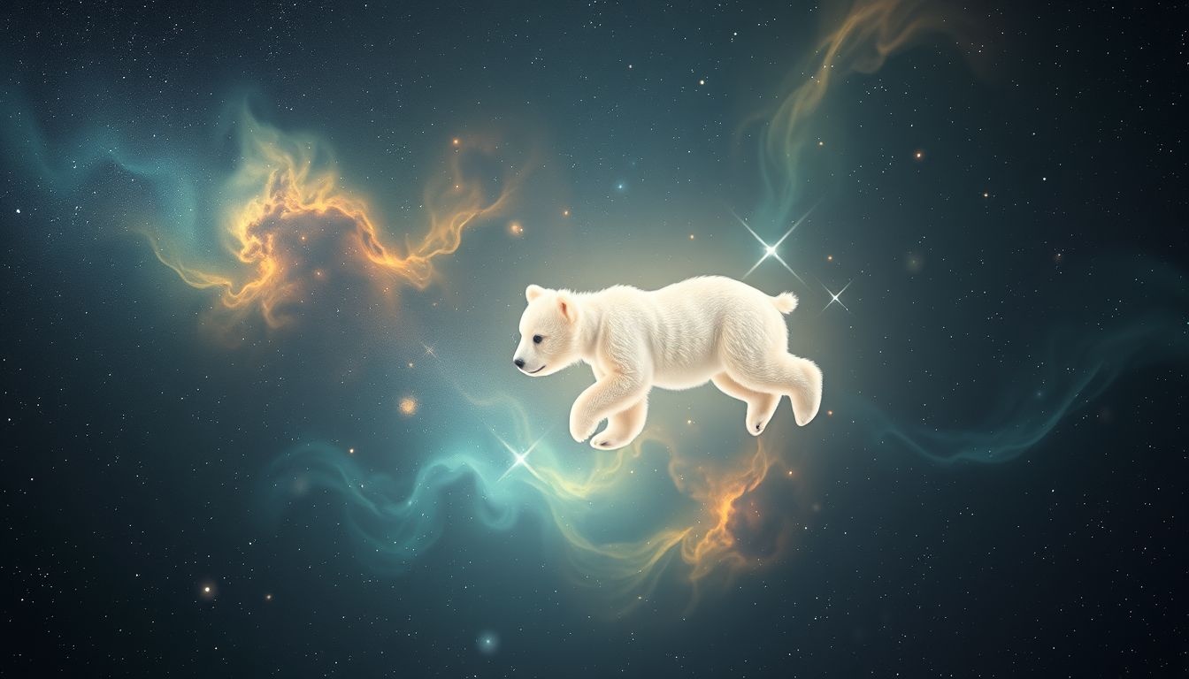 Rêver d'un ourson seul traduit souvent un profond sentiment d'isolement.