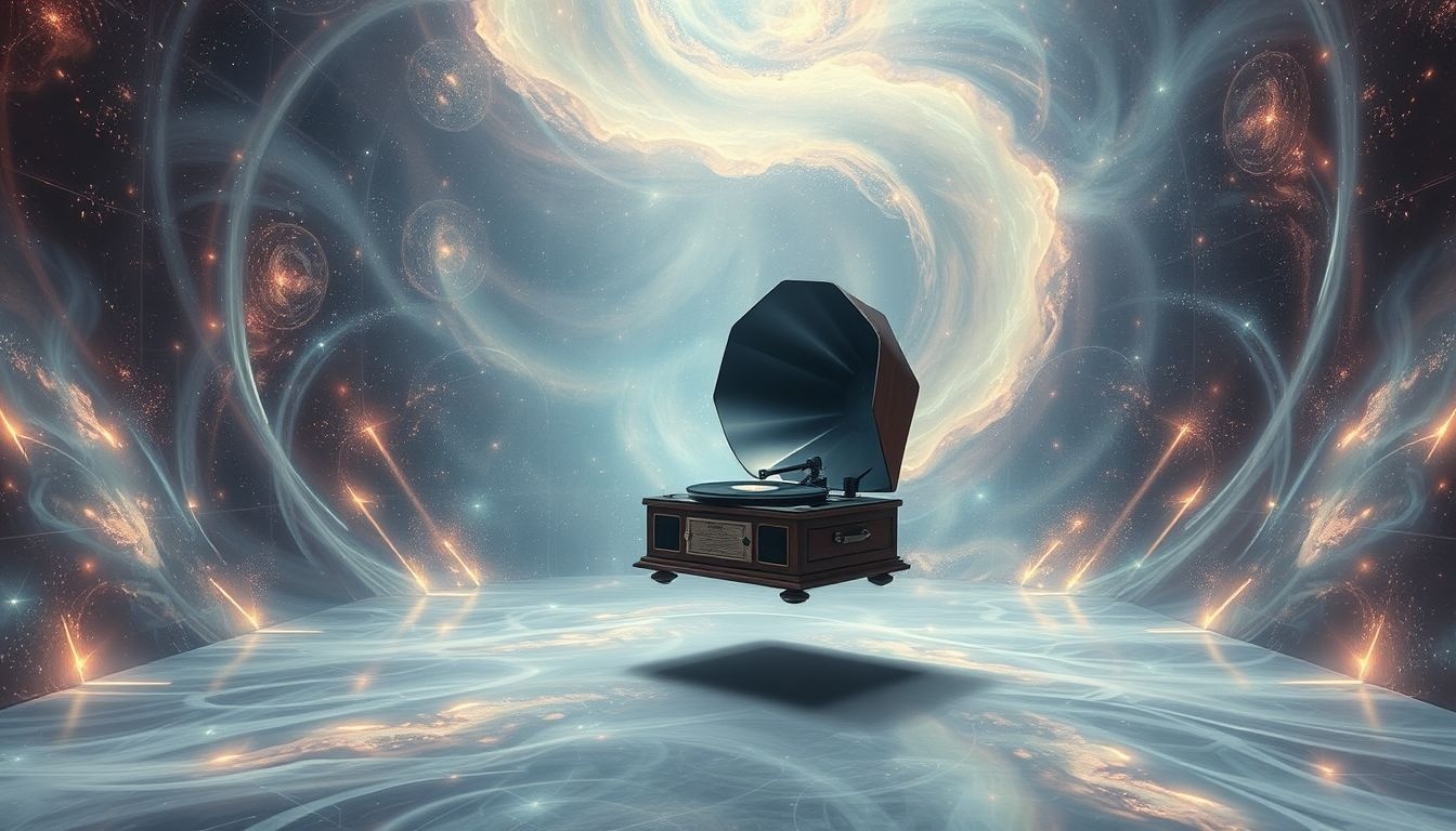 Rêver d’un phonographe seul révèle souvent une profonde introspection personnelle.