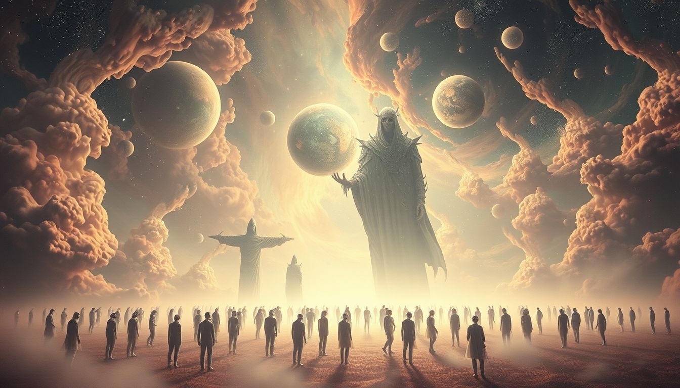 Rêver d'un rassemblement inconnu symbolise l'exploration de soi-même.