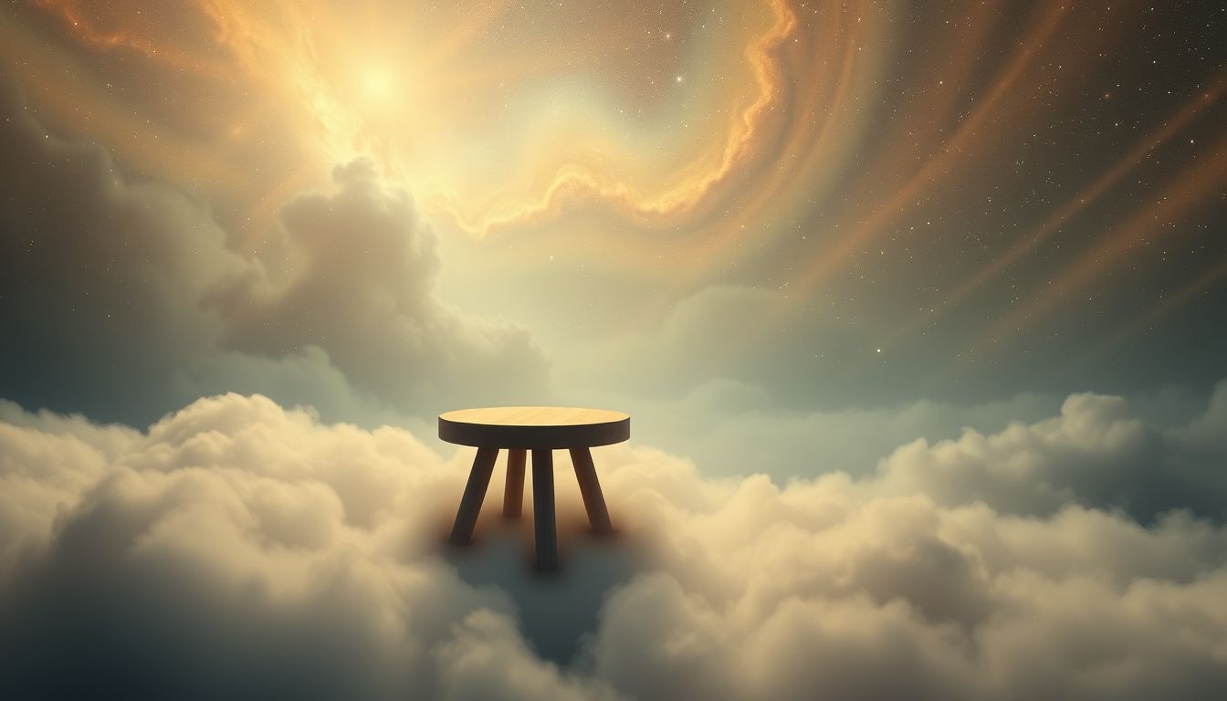 Rêver d'un tabouret bas symbolise souvent humilité et simplicité.