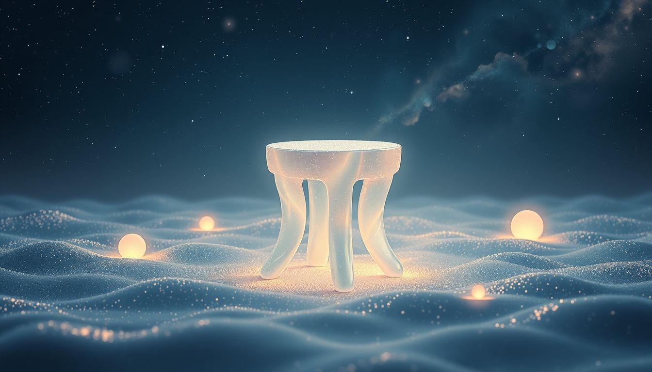 Rêver d'un tabouret symbolise souvent un soutien temporaire.