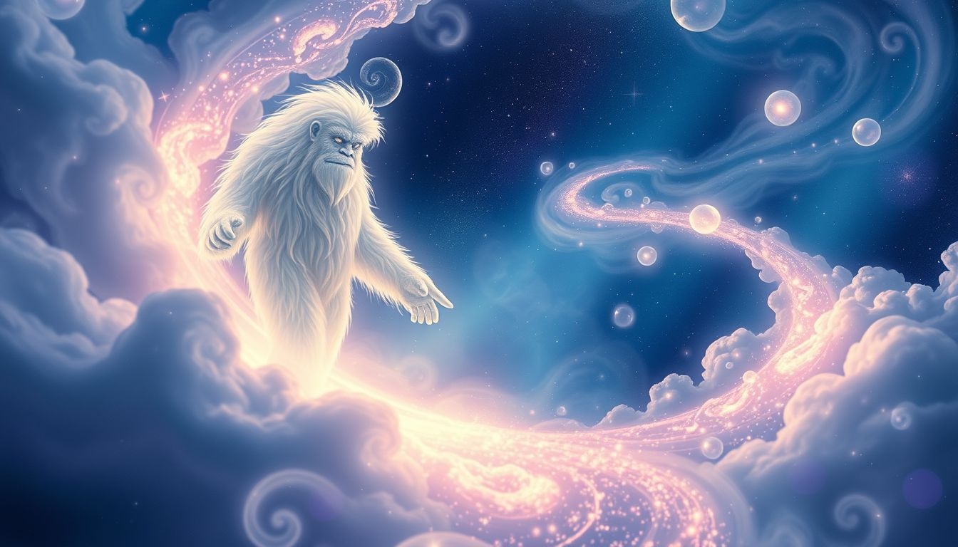 Rêver d’un yéti guide révèle votre sagesse intérieure profonde.