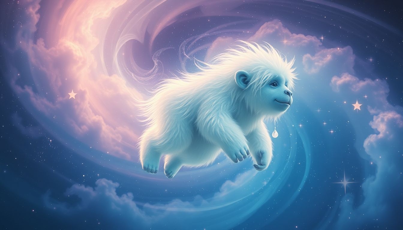 Rêver d’un yéti pleurant symbolise douleur cachée et besoin d’aide.