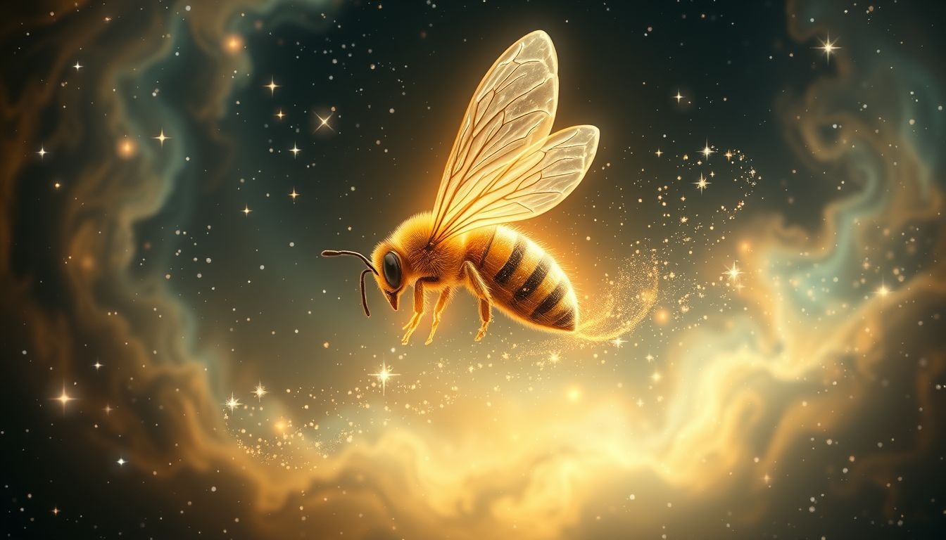 Rêver d’abeille volant symbolise liberté et poursuite d’objectifs clairs.