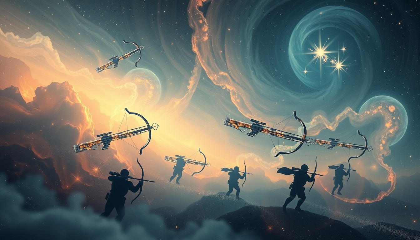 Rêver d'arbalète symbolise l'instinct primal face à la compétition.