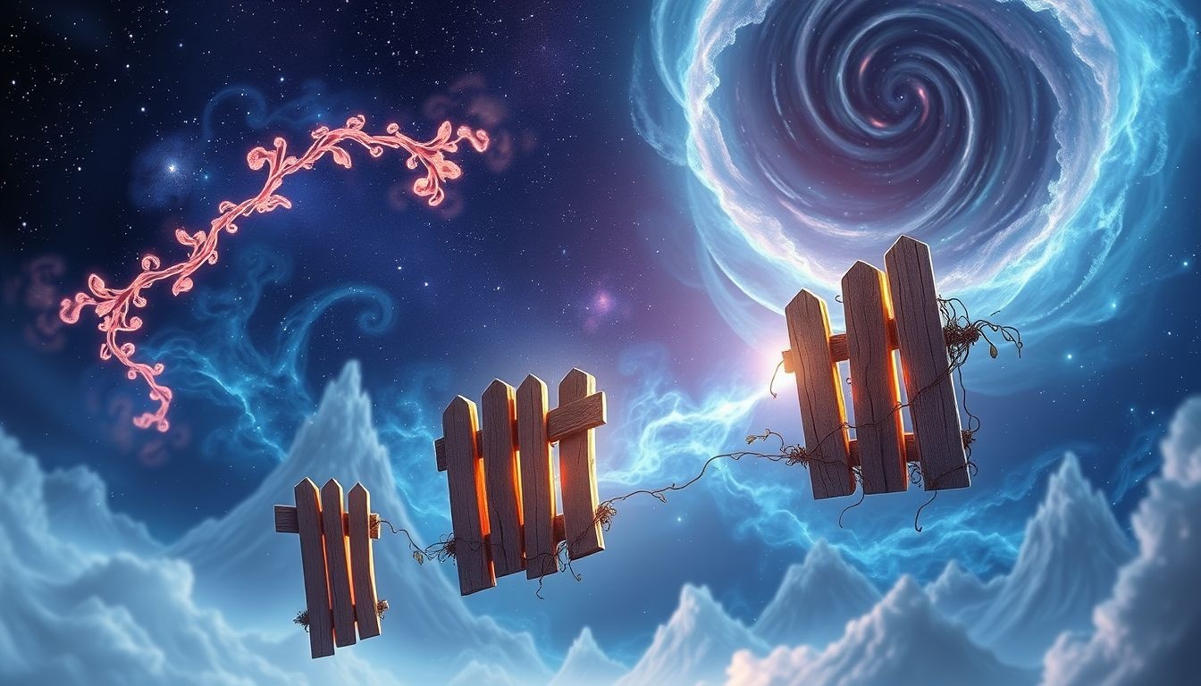 Rêver d'une barrière en bois symbolise protection naturelle et stabilité.