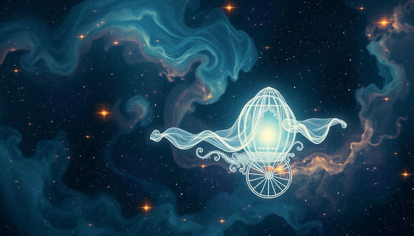 Rêver d'une calèche fantôme révèle des secrets enfouis et non-dits.