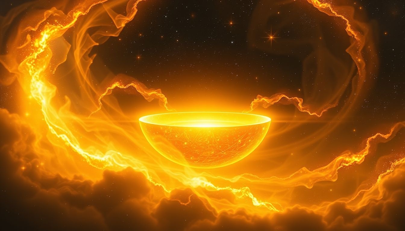 Rêver d'une cuvette en or symbolise richesse intérieure et estime renforcée.