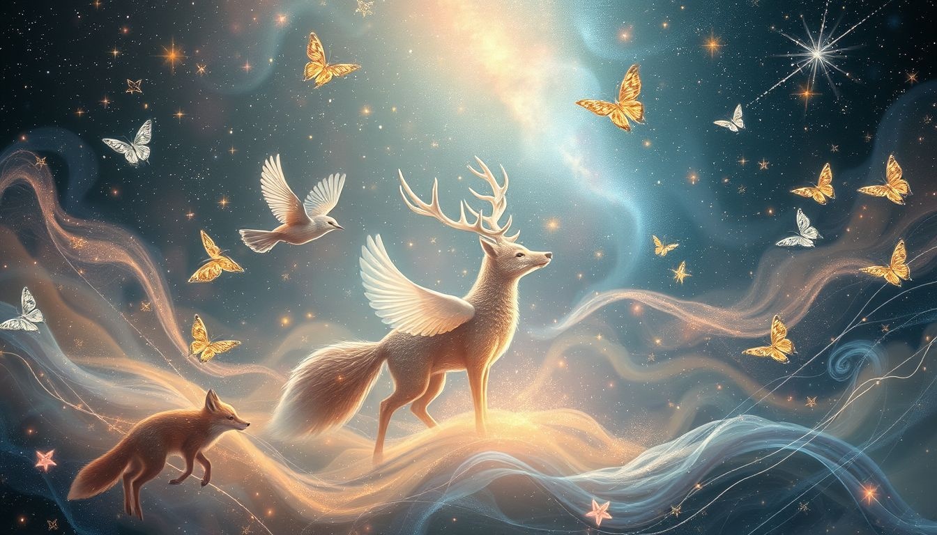 Rêver d'une fauvette avec d'autres animaux révèle des messages symboliques combinés.