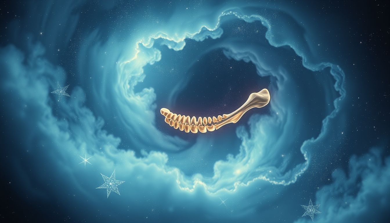 Rêver d’une mâchoire mobile traduit souvent une peur intérieure profonde.