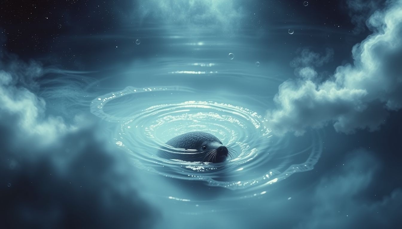 Rêver d'une taupe dans l'eau révèle un besoin urgent de purification émotionnelle.