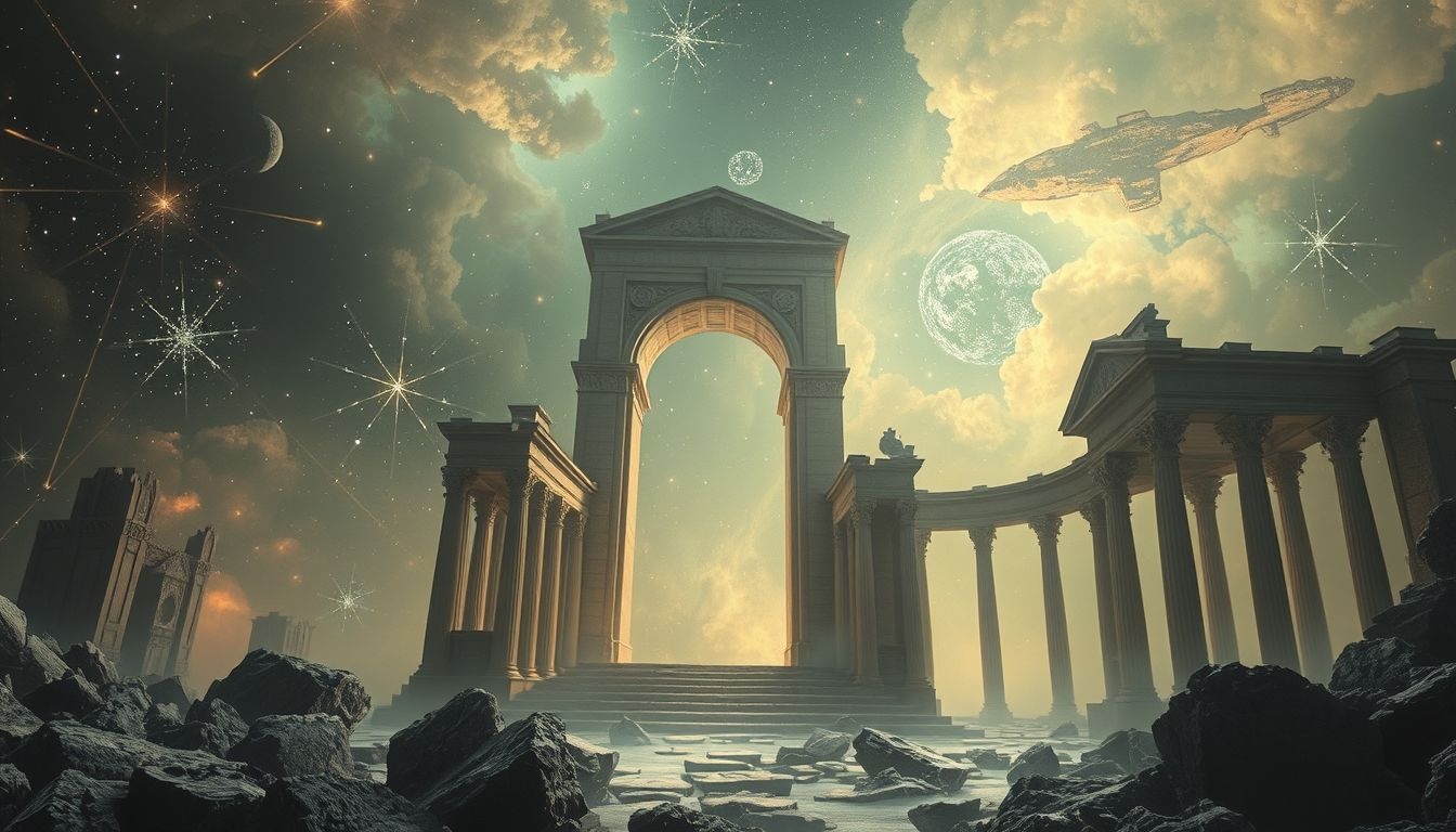 Rêver du Vatican en ruine symbolise une crise spirituelle profonde.