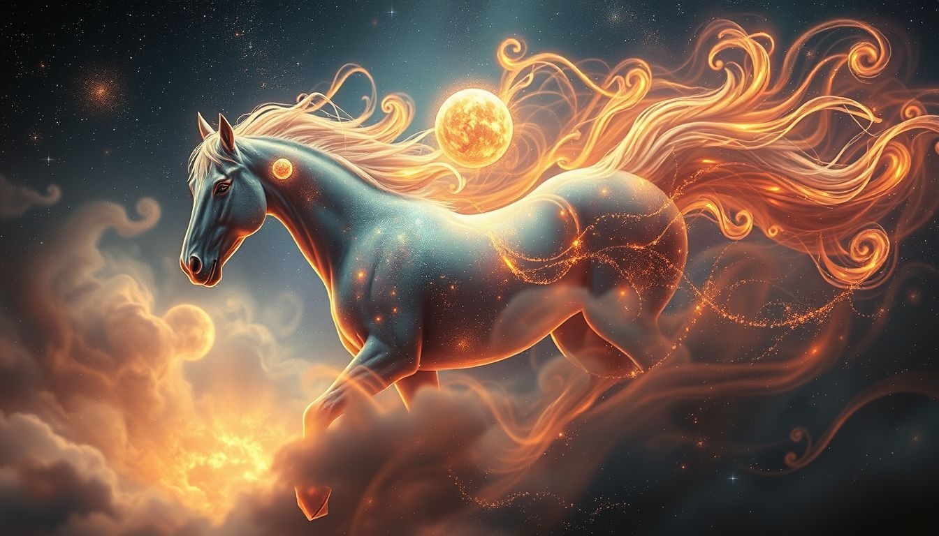 Rêver de chair de cheval symbolise souvent l’instinct primal profond.