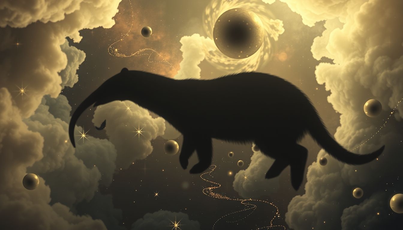 Rêver de chasser un fourmilier symbolise frustration dans vos objectifs.