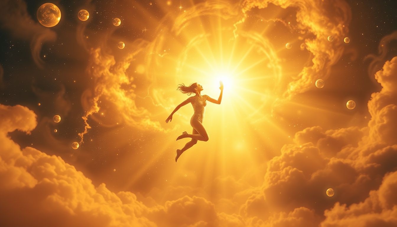 Rêver de courir au soleil symbolise énergie, clarté et optimisme.