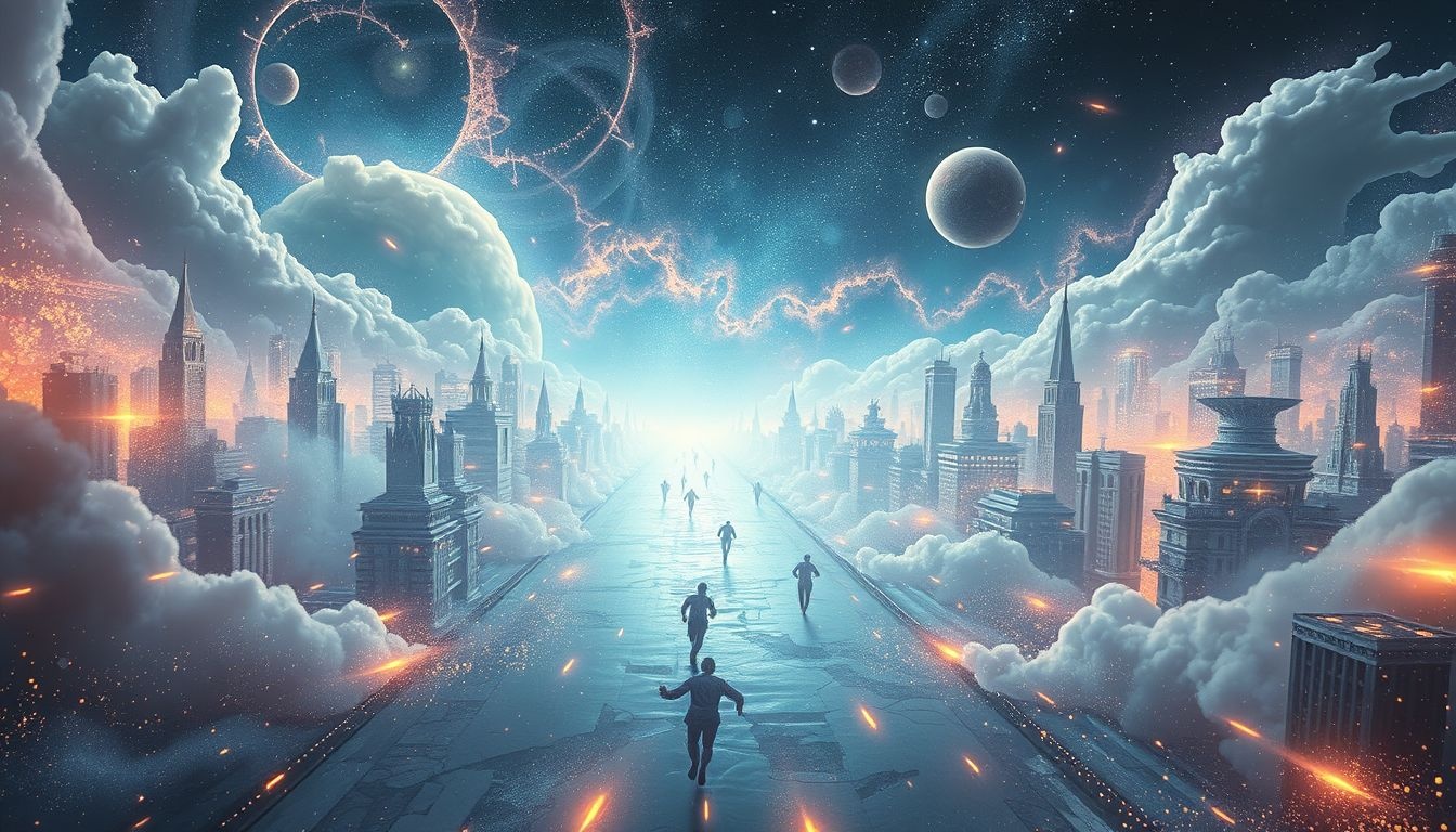 Rêver de courir en ville reflète souvent un stress urbain intense.