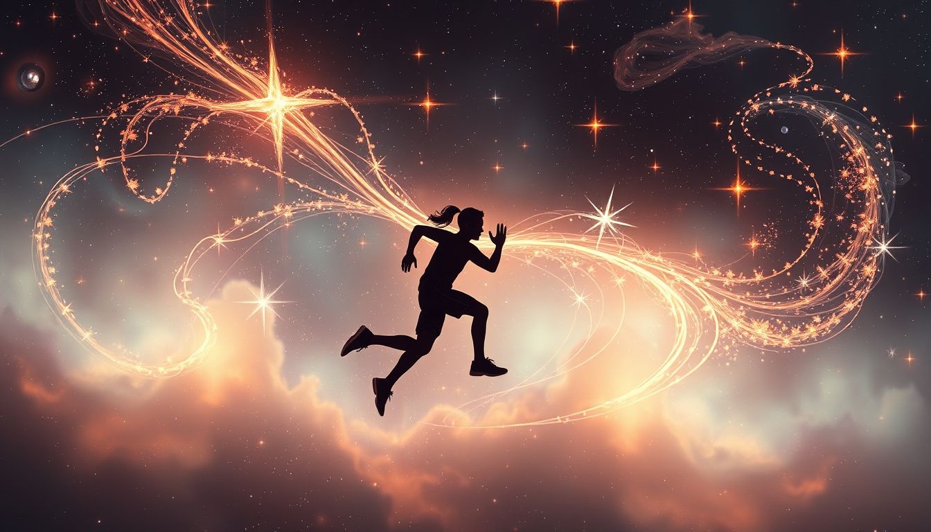 Rêver de courir vite symbolise ambition, succès et dépassement personnel.