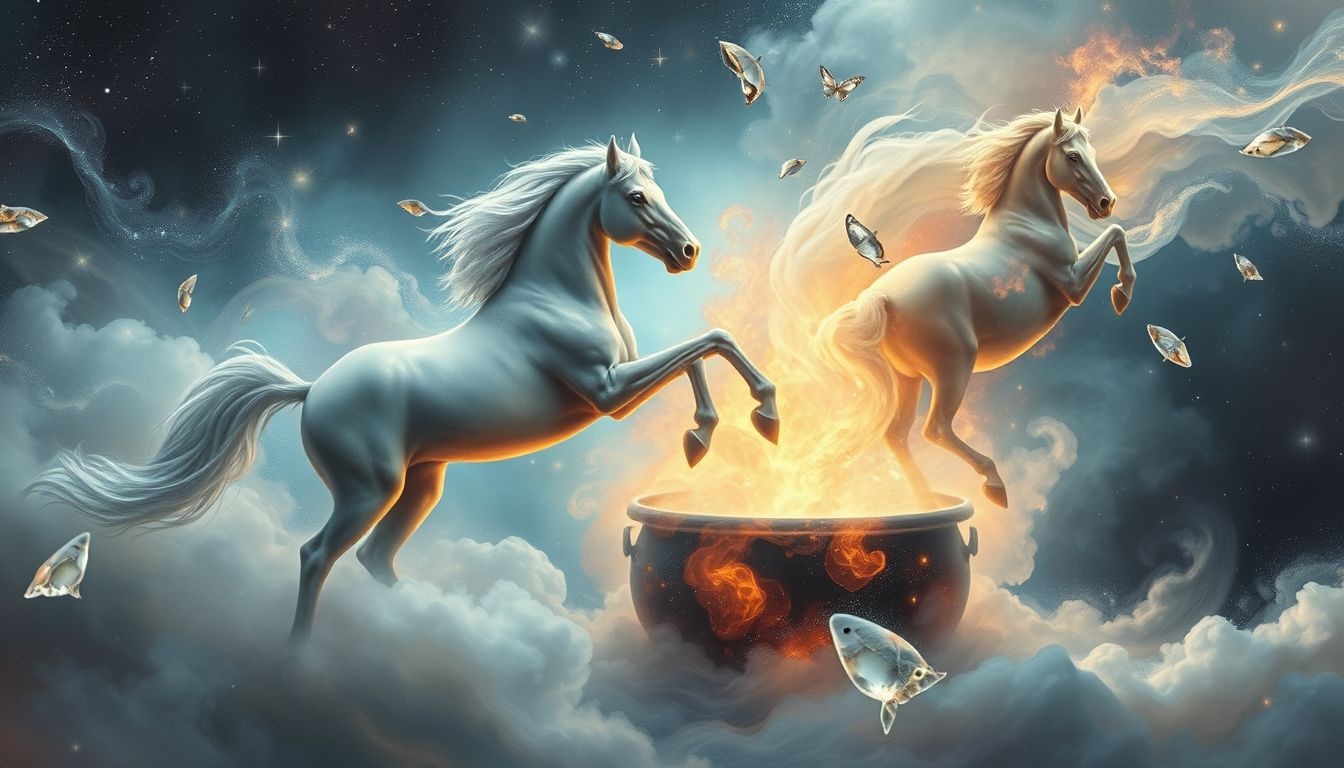 Rêver de chair de cheval symbolise souvent une force intérieure cachée.