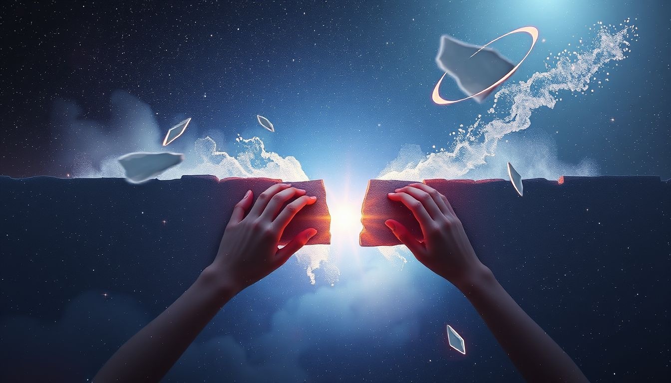 Rêver de détruire un mur symbolise la libération personnelle.