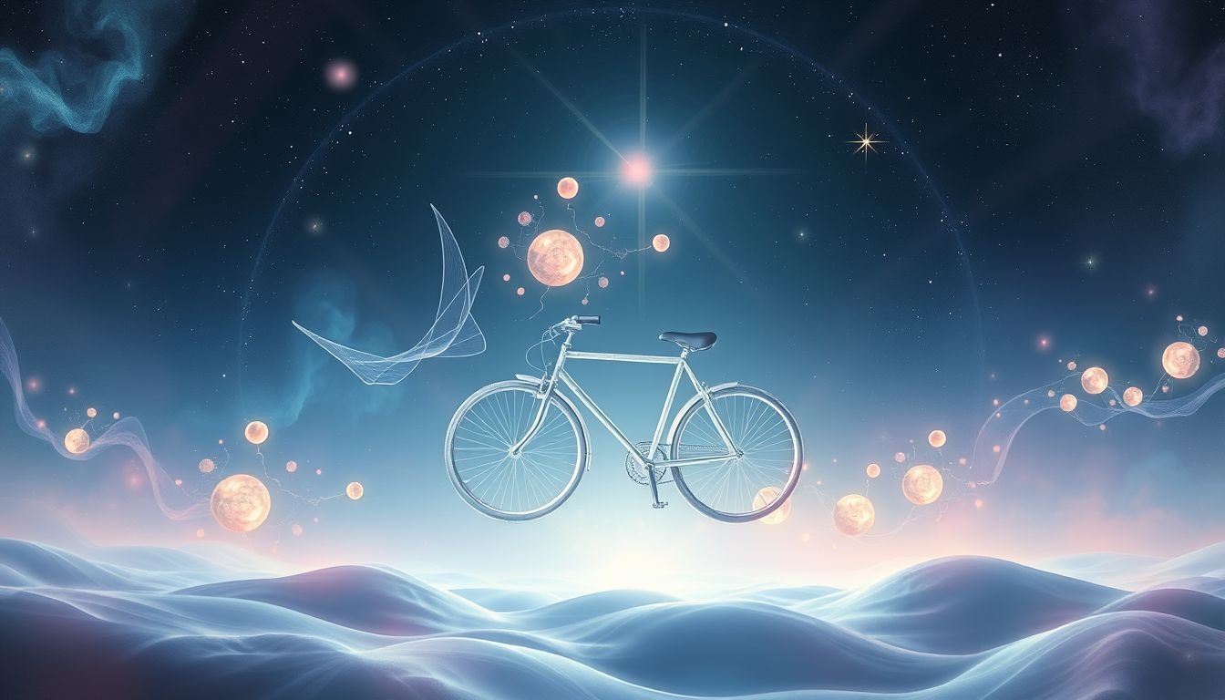 Rêver de vélo nocturne révèle l’intuition profonde et l’inconscient caché.