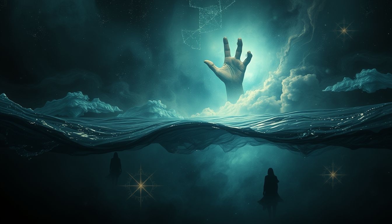 Rêver de flots troubles révèle peurs et émotions subconscientes refoulées.