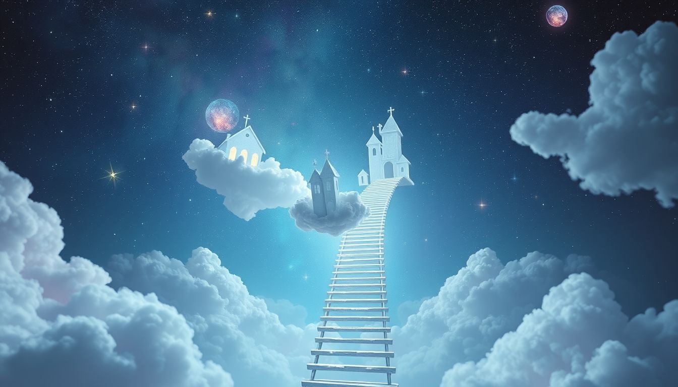 Rêver de monter une maison symbolise l'élévation personnelle.