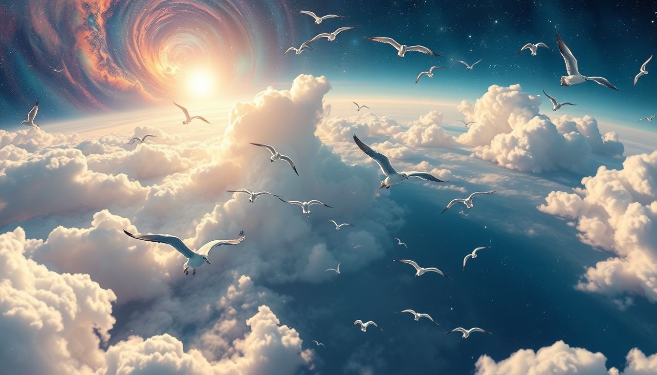 Les mouettes en rêve symbolisent liberté et nouvelles perspectives marines.