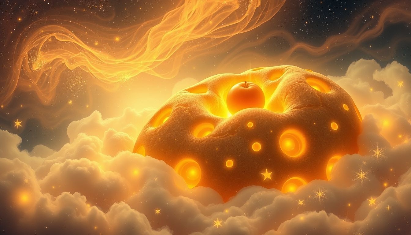 Rêver de pain sucré fruité annonce fertilité et prospérité imminentes.