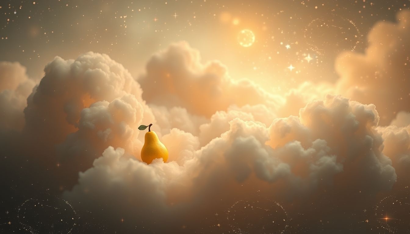 Rêver de petites poires symbolise humilité et minutie quotidienne.