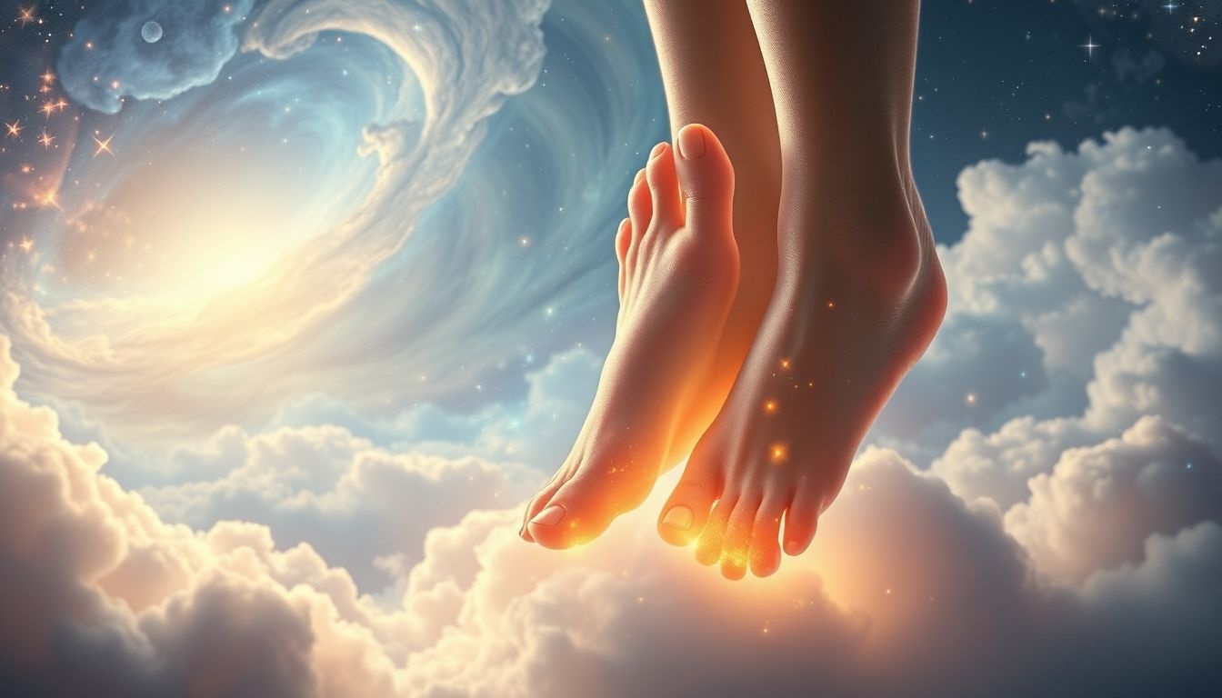 Rêver de pieds plats symbolise la sagesse liée à l’âge avancé.