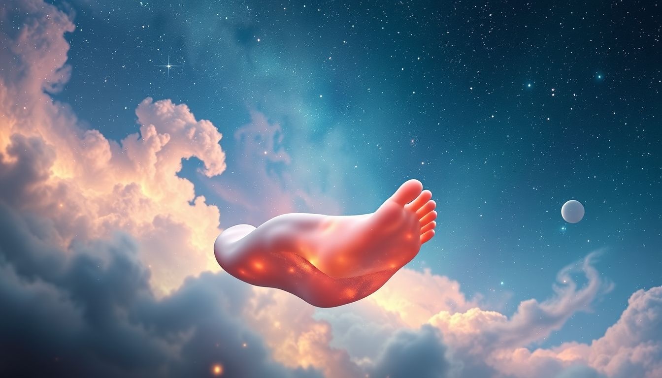 Rêver de pieds plats colorés révèle vos émotions profondes cachées.