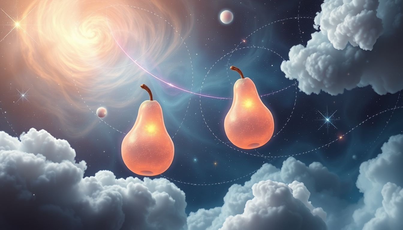 Rêver de poires reflète souvent un renouveau émotionnel récent.