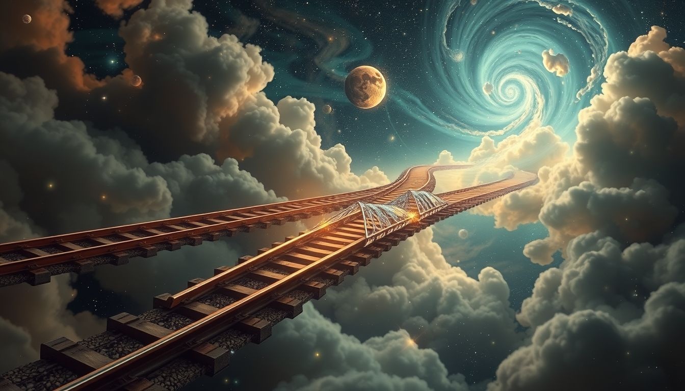 Rêver de réparer une voie ferrée symbolise surmonter des obstacles personnels.